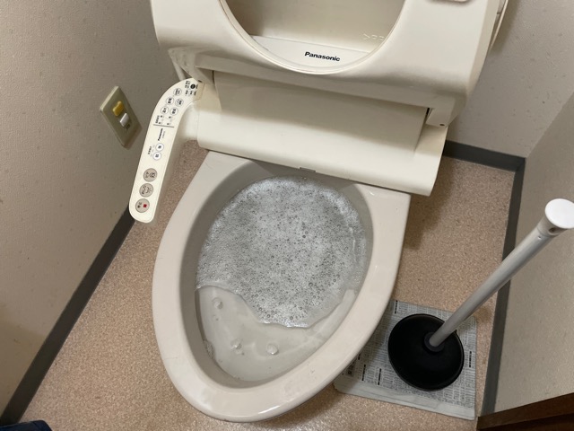 【江戸川区】トイレの詰まりを解消してきました！