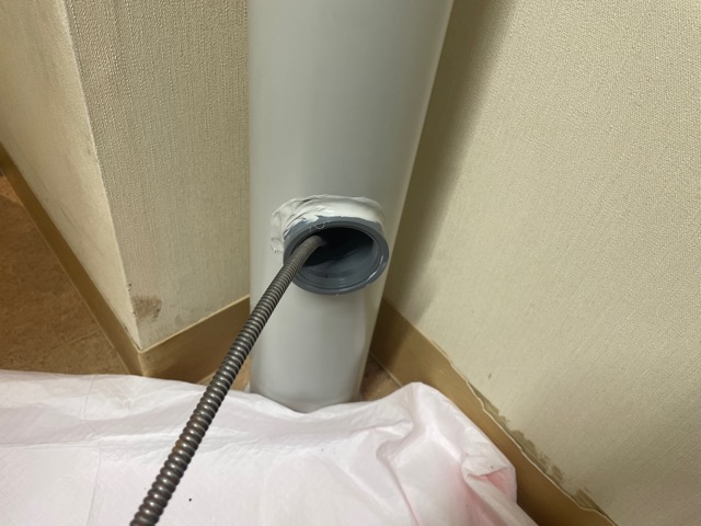 【墨田区】施設の排水管の水漏れを解消してきました！