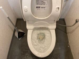 【江東区】施設のトイレ詰まりを解消してきました！