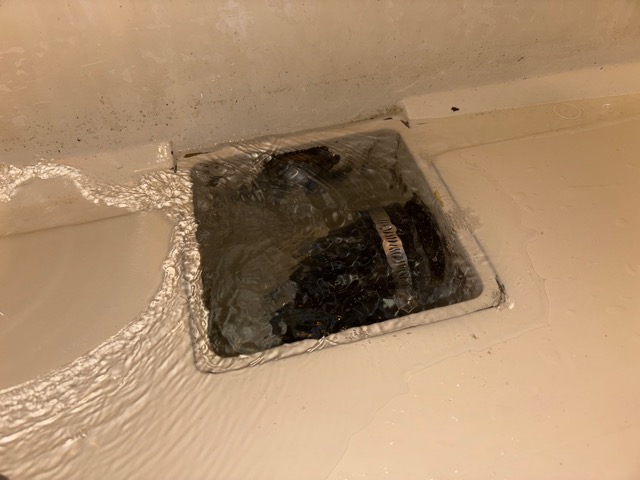 【江東区】マンションの浴室の排水不良を高圧洗浄で解消してきました！