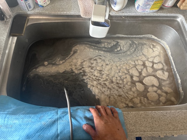 【江東区】マンションのキッチン詰まりを高圧洗浄で解消してきました！